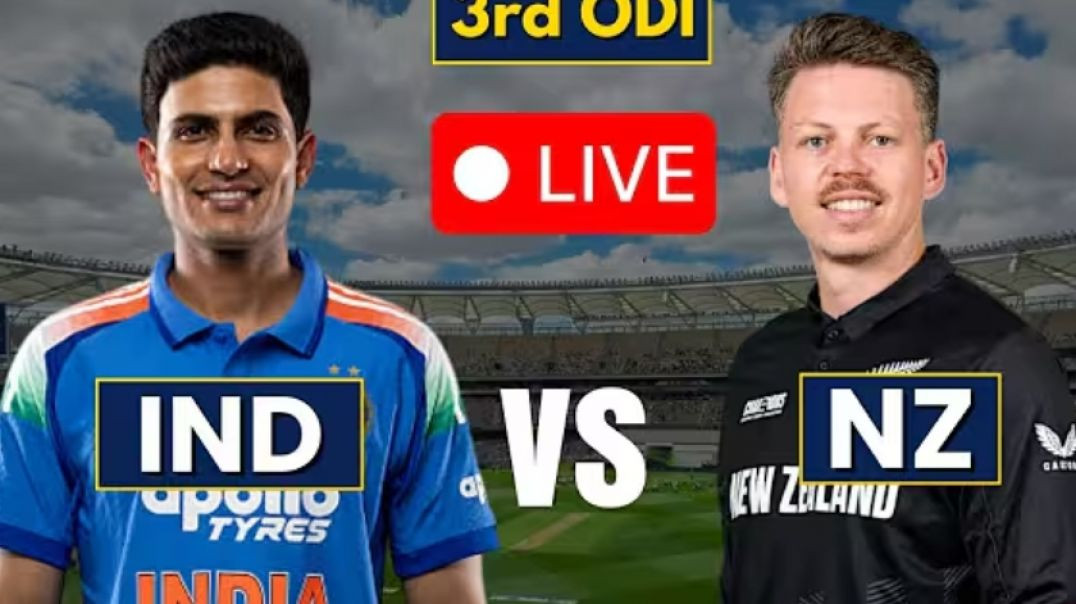 ⁣IND vs NZ 2026, 3rd ODI Match Highlights