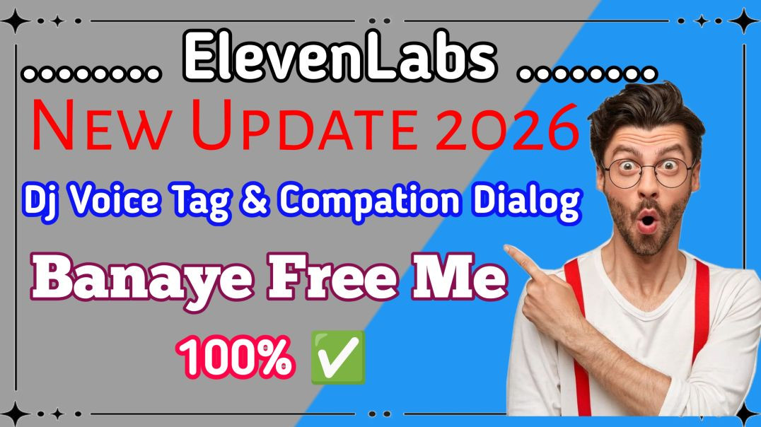 ⁣Elevenlabs Se Voice Kaise Banaye ! Viral Dj Voice Tag 100%