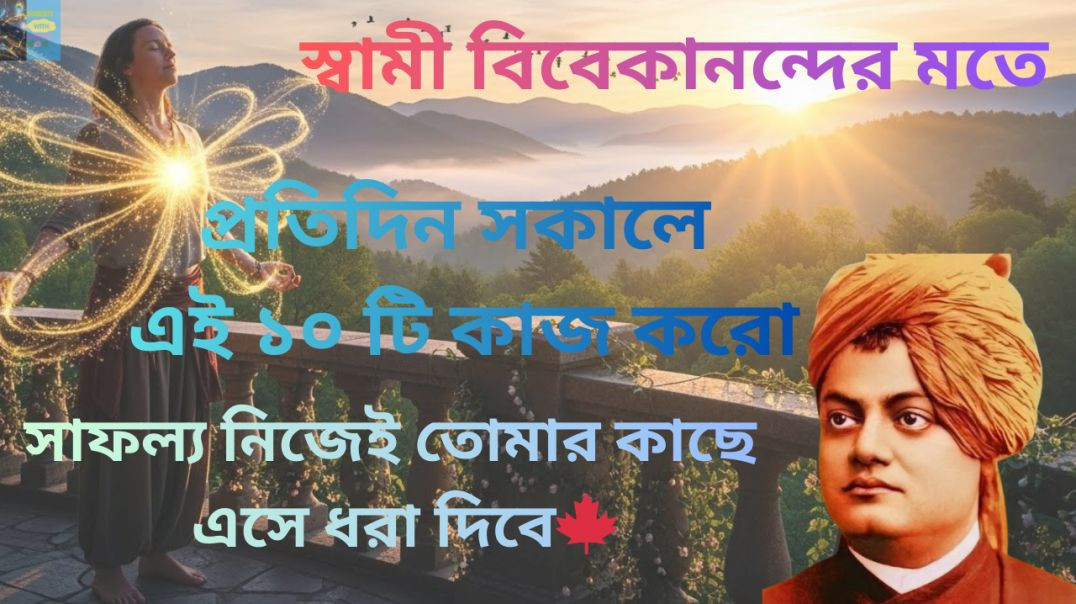 ⁣সকালে করো এই দশটি কাজ,সাফল্য এসে পরবে তোমার পায়ে