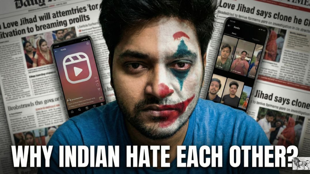 ⁣Why Indian Hate Each Other? 😱 India’s "JOKER" Moment is HERE.