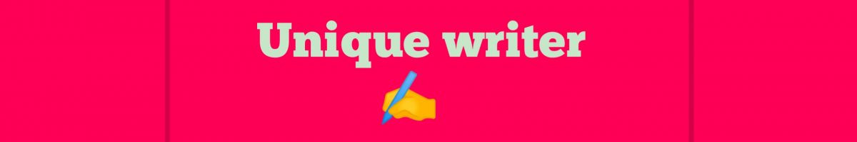 unique writer