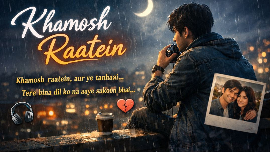 ⁣Khamosh Raatein | Sad Night Vibes | Hindi Lofi 2026 | Hindi song 2026