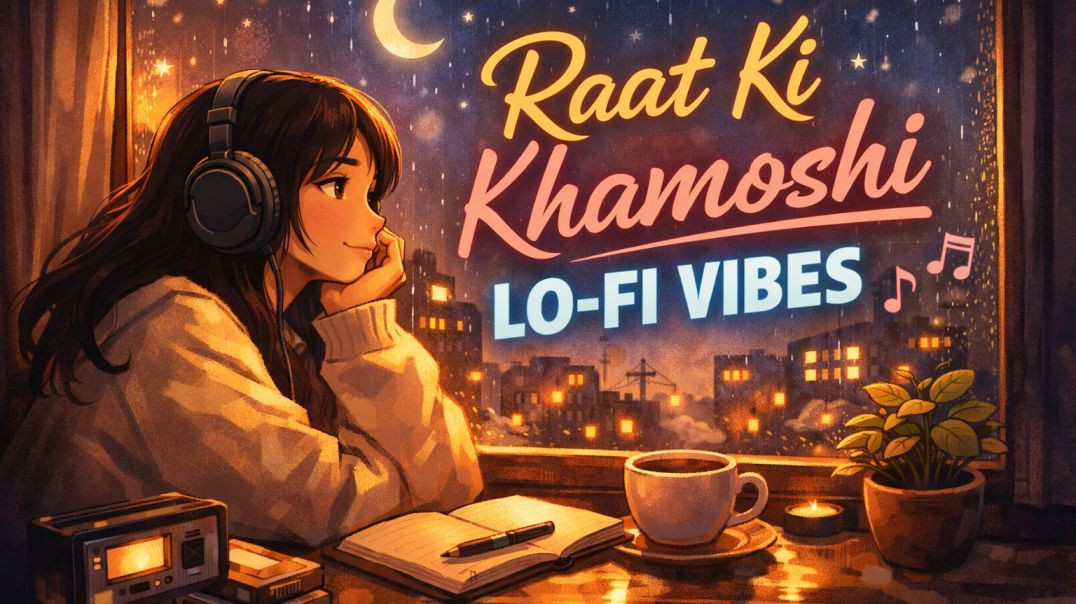 ⁣Lo-Fi Hindi Song 2026 | Raat Ki Khamoshi | Rain Night Chill Beats