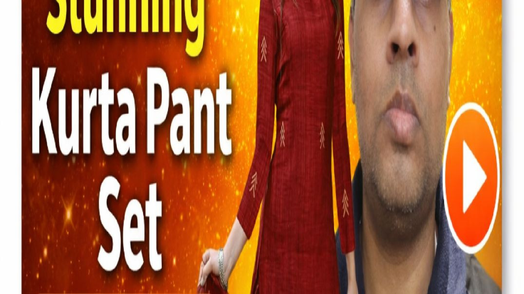 ⁣ANNI DESIGNER Kurta Pant Set Review ❤️ | Best Festive Cotton Kurti Set for Women | Sharma Deal Hub