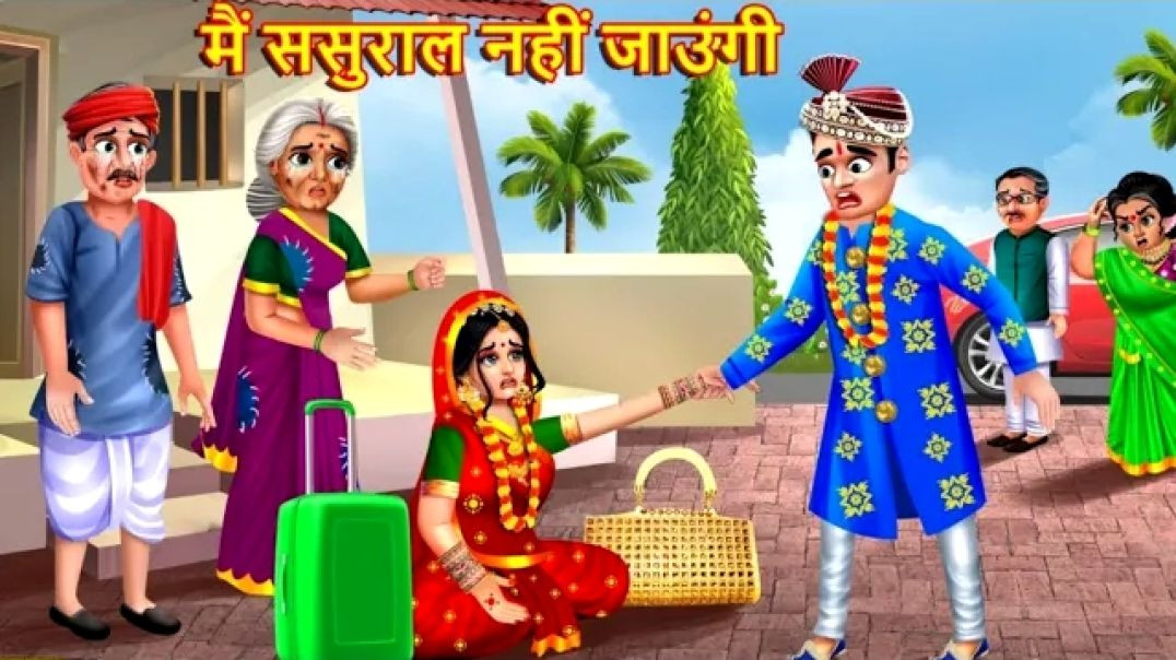 ⁣मैं ससुराल नहीं जाउंगी _ Saas Bahu _ Hindi Kahani _ Bedtime Story _ Moral Stories _ Saas Bahu Kahani
