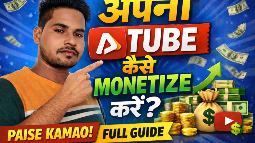 ⁣Apna Tube Channel Monetize करने का सही तरीका How To Monetize Youtube Channel ? Step By Step Process