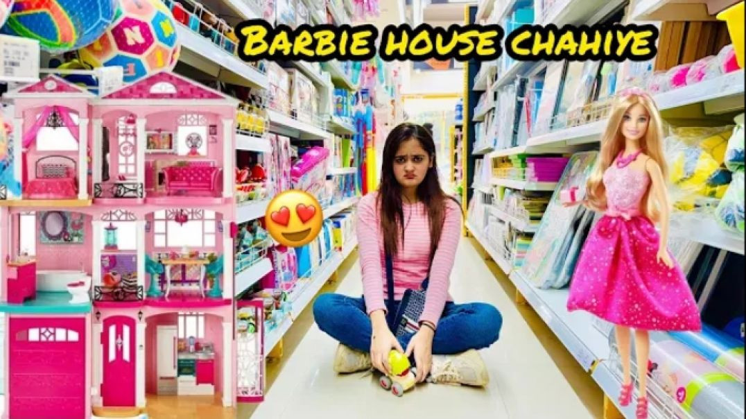 I_can_go_Shopping_alone_Now_I_am_Grown_Up_Teen_New_Barbie_House_chaiye_Gifts_Shopping