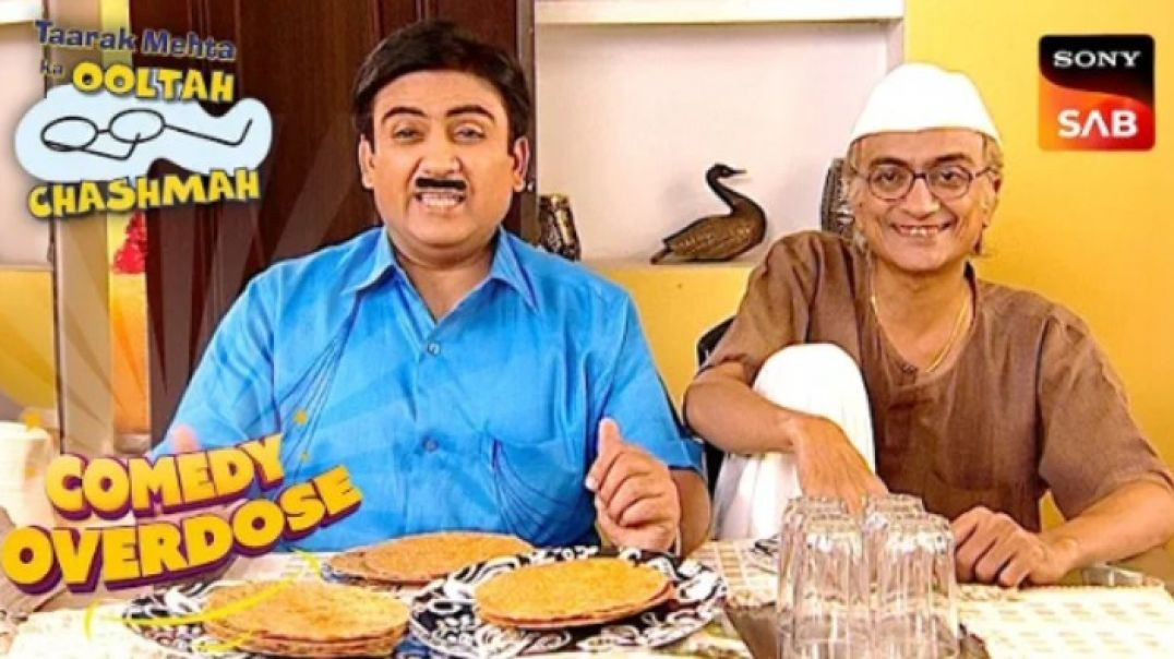 ⁣Flavoured Khakhra खाकर Jetha हुआ खुश | Taraak Mehta Ka Ooltah Chashmah | Comedy Overdose
