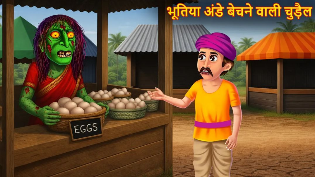 ⁣भूतिया अंडे बेचने वाली चुड़ैल | Eggs Selling Witch | Chudail Ki Kahaniya || Horror Stories | Bhoot