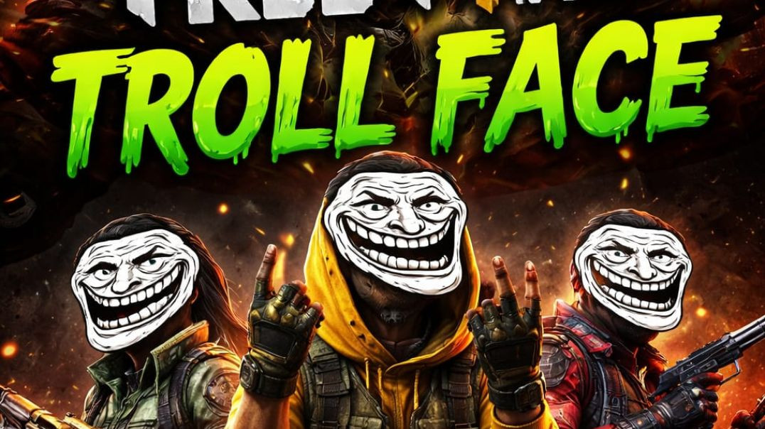 ⁣Free fire troll face edit viral video🤯