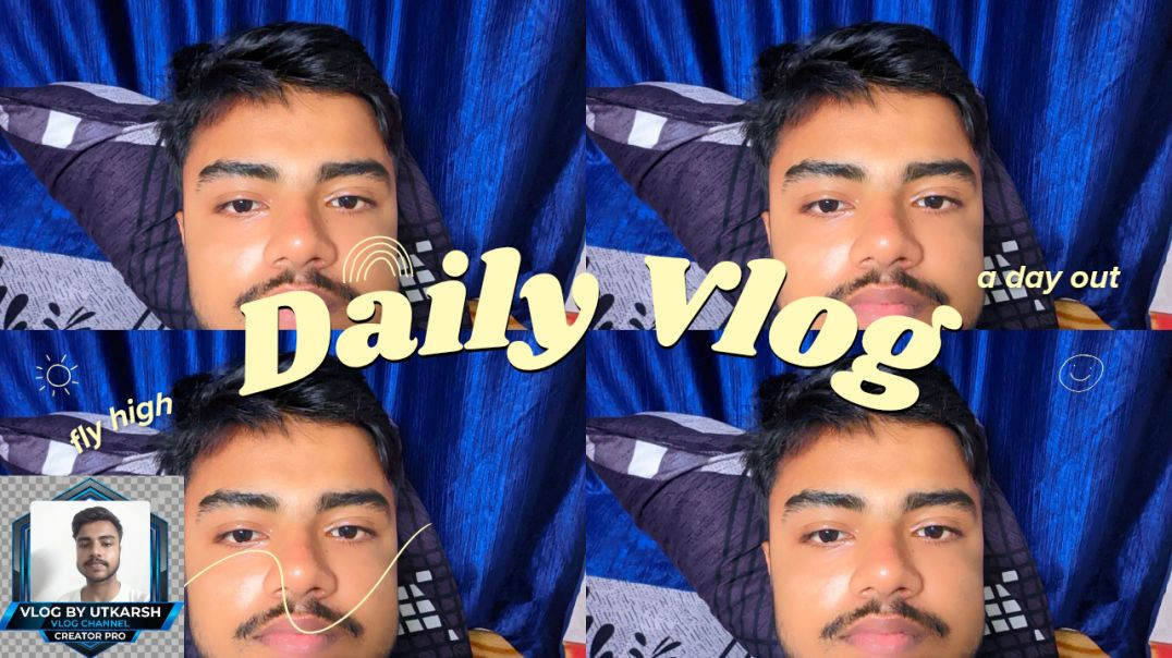 ⁣New vlog at my home