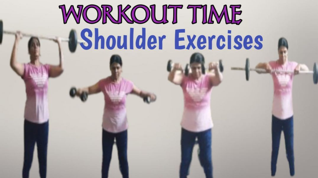 ⁣Shoulder Workout