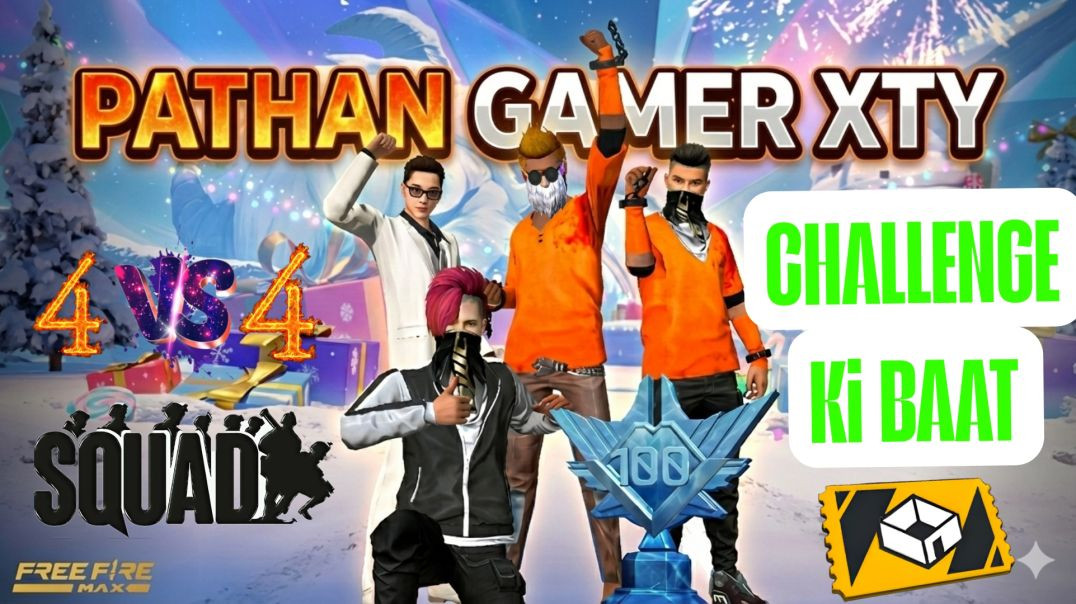 ⁣CR RANKET ME 1VS 4 Ka 💪MUKBALA HEADSHOT MASTER #free #long # video