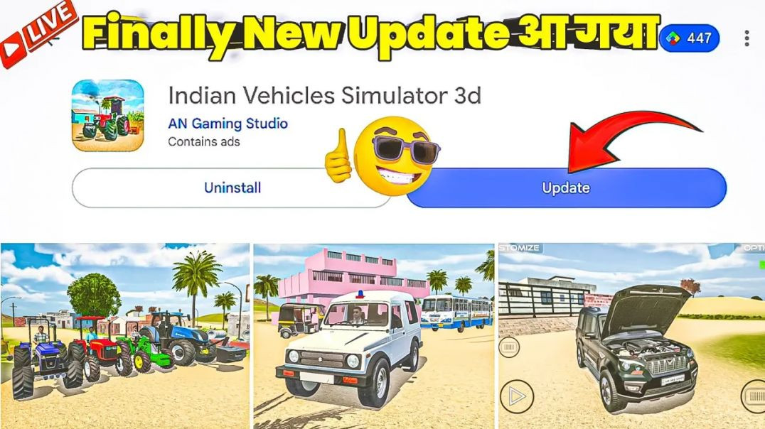 ⁣Indian Vehicles Simulator 3D New Update Gameplay & Features Review