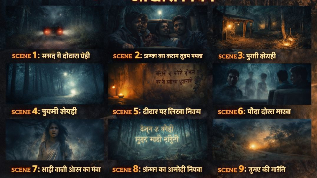 ⁣जंगल का आख़िरी नियम 😱 | 4 दोस्तों की डरावनी सच्ची लगने वाली कहानी | Horror Story Part-5