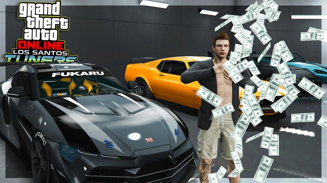 ⁣GTA Online Tuners Update - $23,000,000 Auto Shop & Garage Tour
