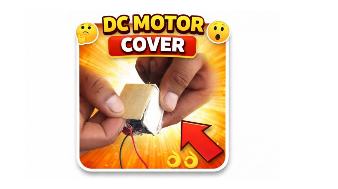 ⁣Dc motor cover
