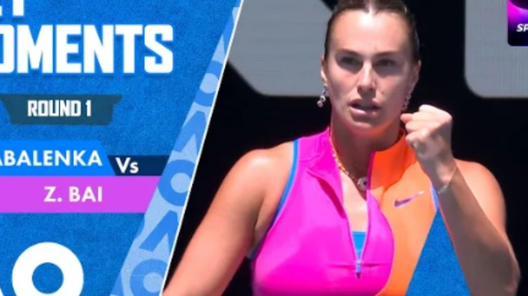 Aryna Sabalenka vs Zhuoxuan Bai | Key Moments  |  Australian Open 2026