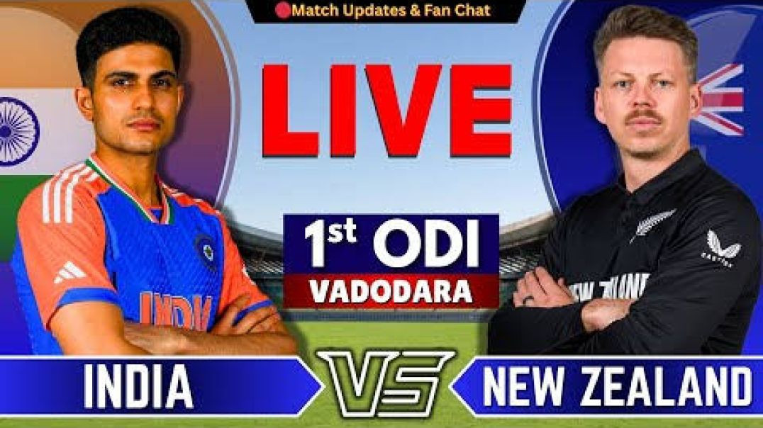 ⁣IND vs NZ 2026, 1st ODI Match Highlights