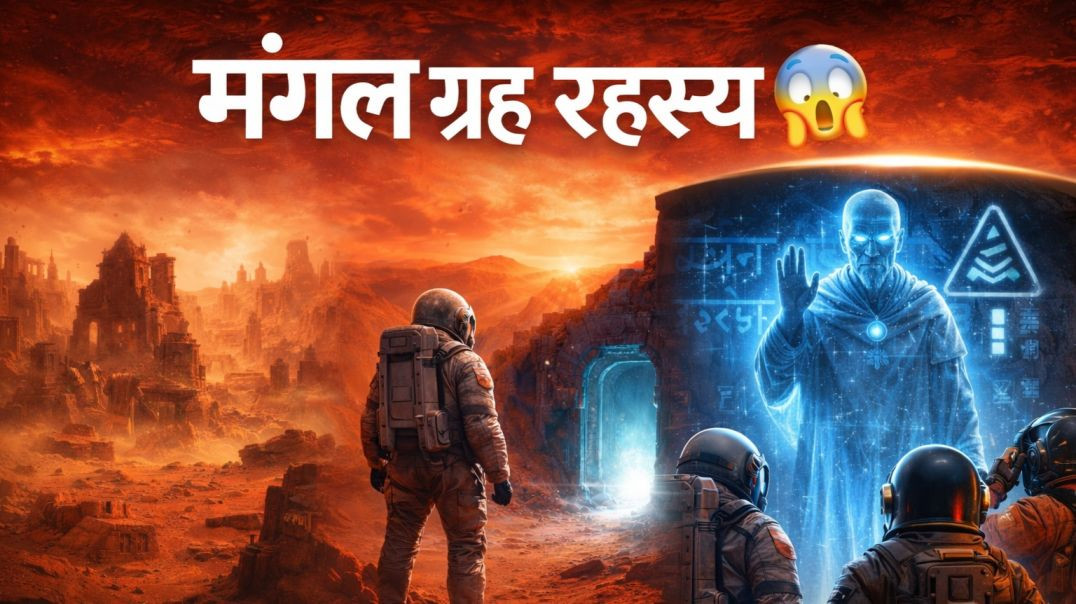 ⁣मंगल की खोई हुई सभ्यता – एक डरावनी सच्ची कहानी- #red pleanet