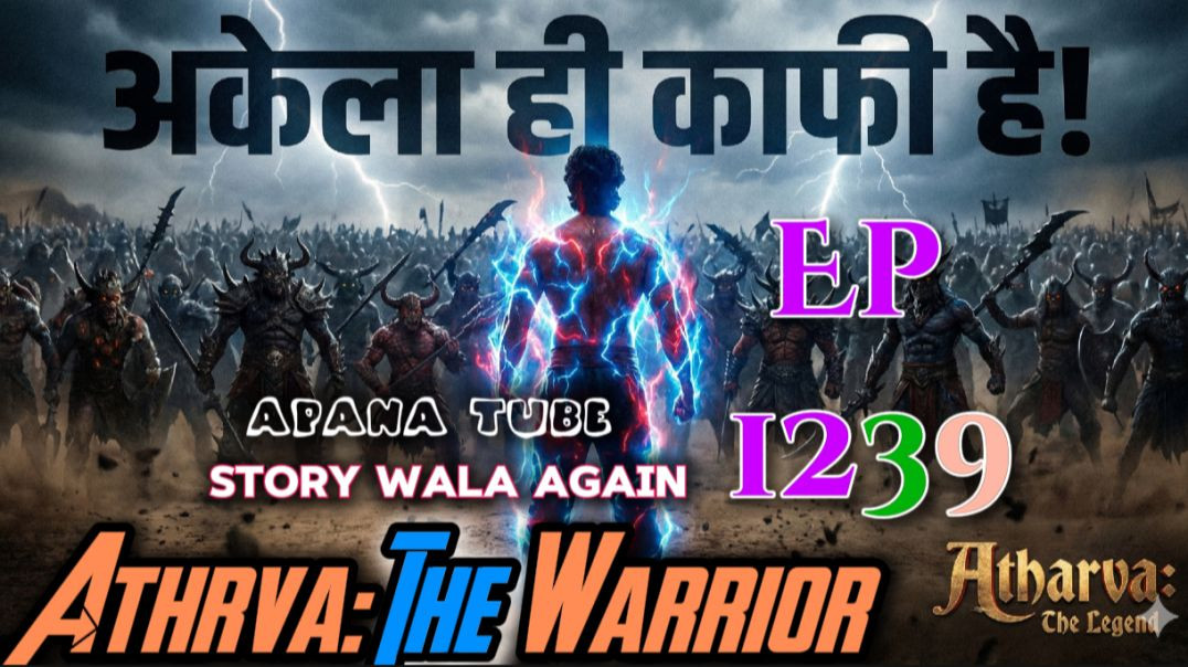 ⁣⁣⁣⁣⁣⁣⁣⁣Athrva: The Warrior | New Ep 1239 | Hindi Audio Novel Story | @StoryWala