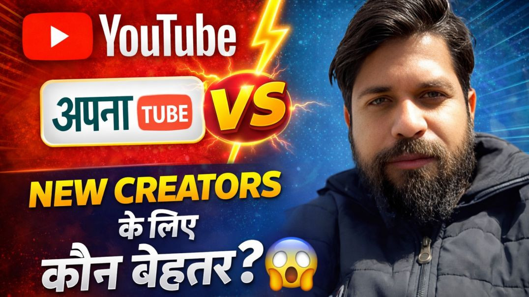 ⁣YouTube या ApnaTube? 😲 | Beginners के लिए Best Platform कौन?