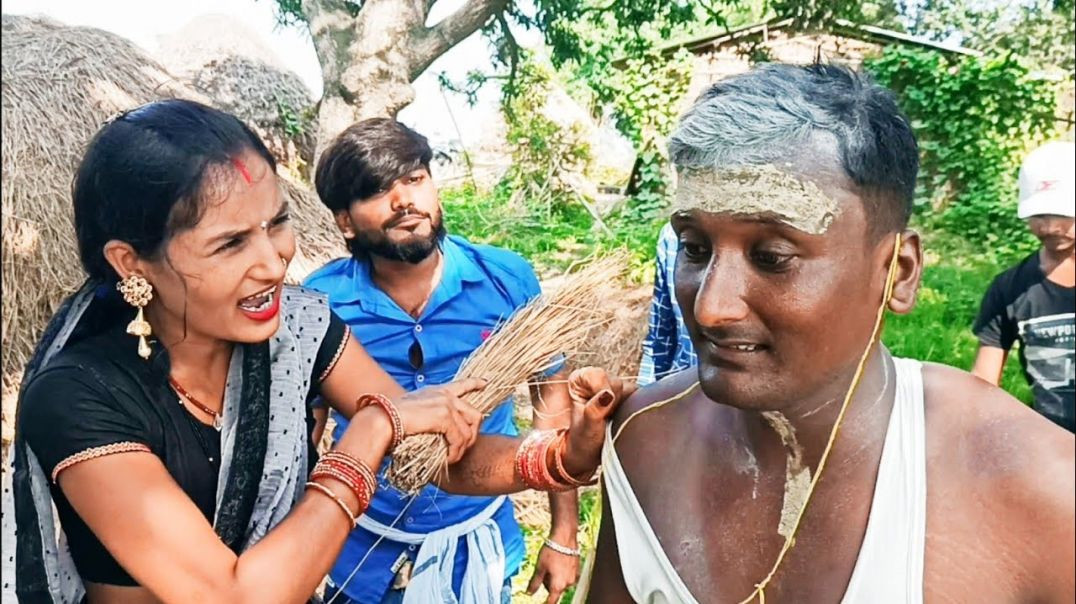 ⁣घर ढुका पंडित _rakhigcomedy_maithili comedy_Sandeep Suman ka video__Sandeep Suman ka comedy