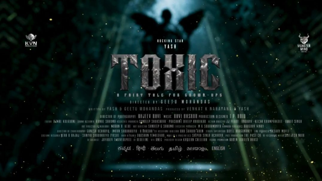 ⁣Toxic: Introducing Raya | Rocking Star Yash|  Geetu Mohandas KVN Productions Monster Mind Creations
