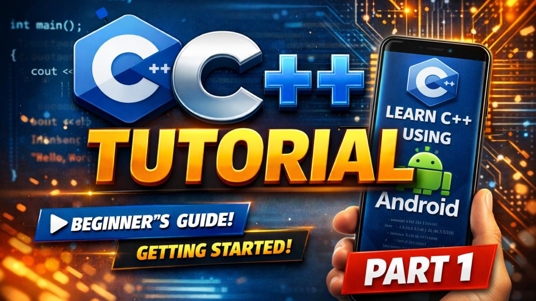 ⁣C++ Full Course Using Mobile Phone | Programming Using Android