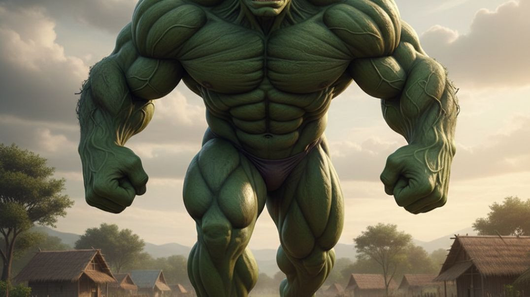 ⁣“Papa Ko Utha Le Gaya Gunda… Hulk Badmash Ne Kya Kiya ” 😱 #ai #hulk