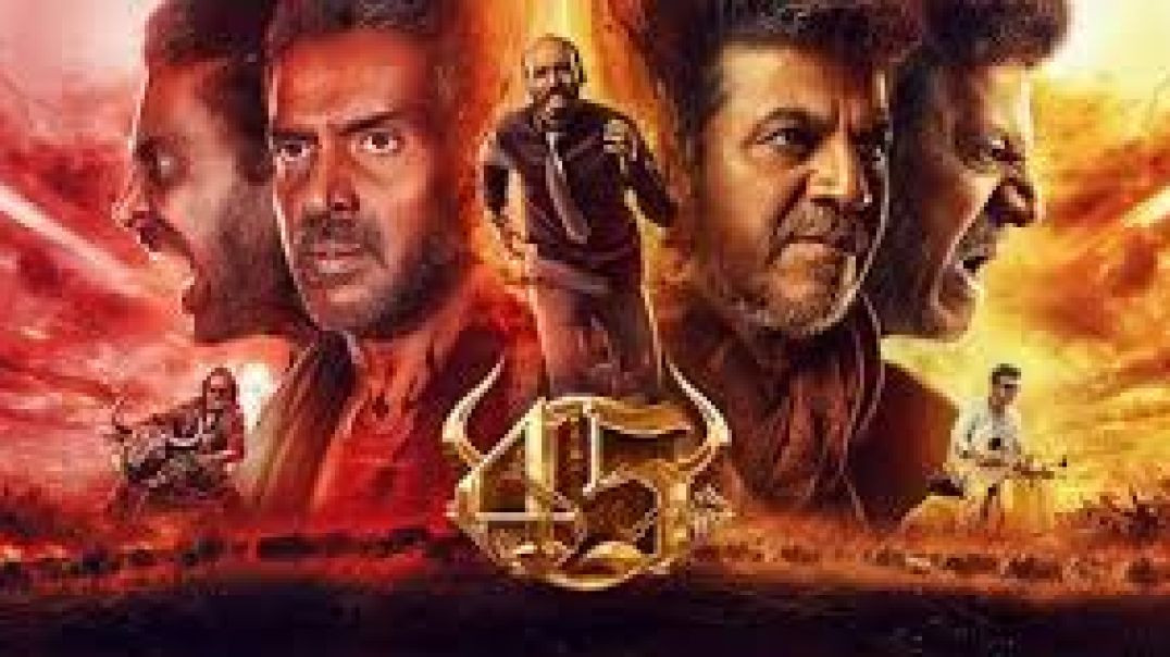 ⁣45 South Hindi Dubbed Movie 2025
