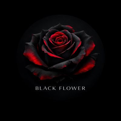 Black flower