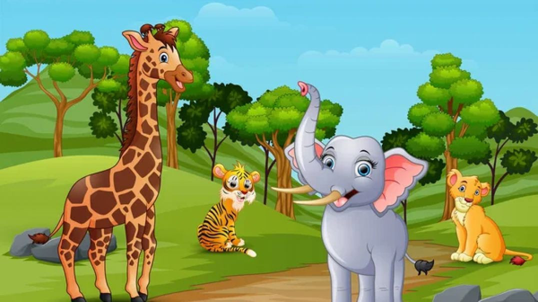 ⁣New comedy cartoon video kauwa aur siyar