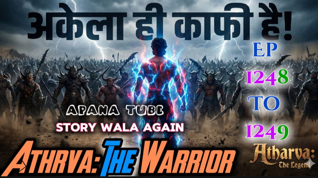 ⁣⁣👊⁣⁣⁣⁣⁣⁣⁣⁣Athrva: The Warrior | New Ep 1246 To 1247 | Hindi Audio Novel Story | @StoryWala