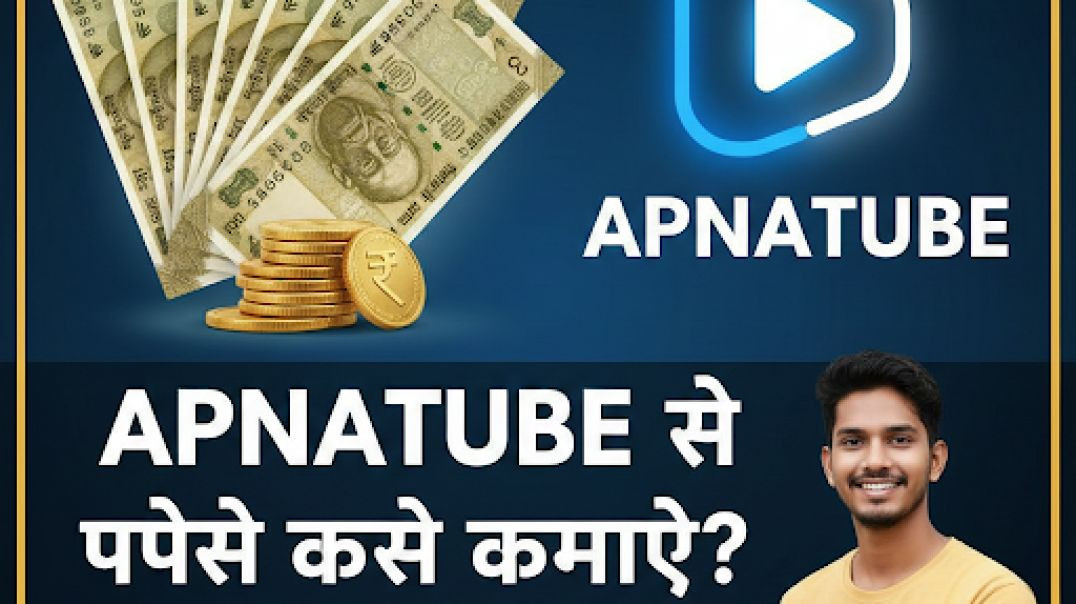 ⁣how to earning from apnatube