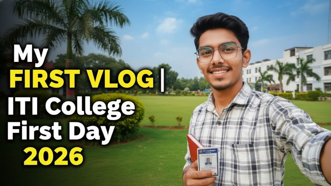 ⁣My first vlog | my first iti college day #apnatube #vlogs