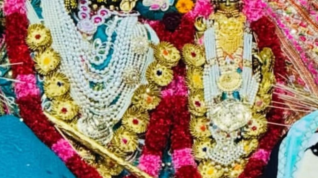 ⁣राधारानी जी की सुबह की आरती और दर्शन करो