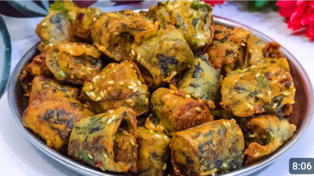 ⁣पालक ना खाने वाले भी किलो किलो लेकर आएंगे एक बार बनाएं हफ्ते भर खाएं क्रिस्पी टेस्टी चटपटा नाश्ता