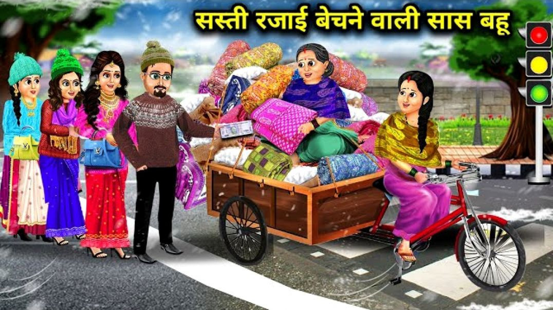 _hindi_cartoon_stories_mother_and_daughter_inlaw_selling_720P