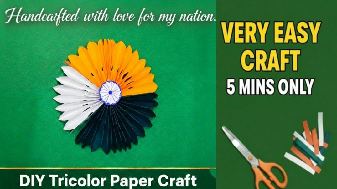 ⁣Easy and beautiful paper craft ideas