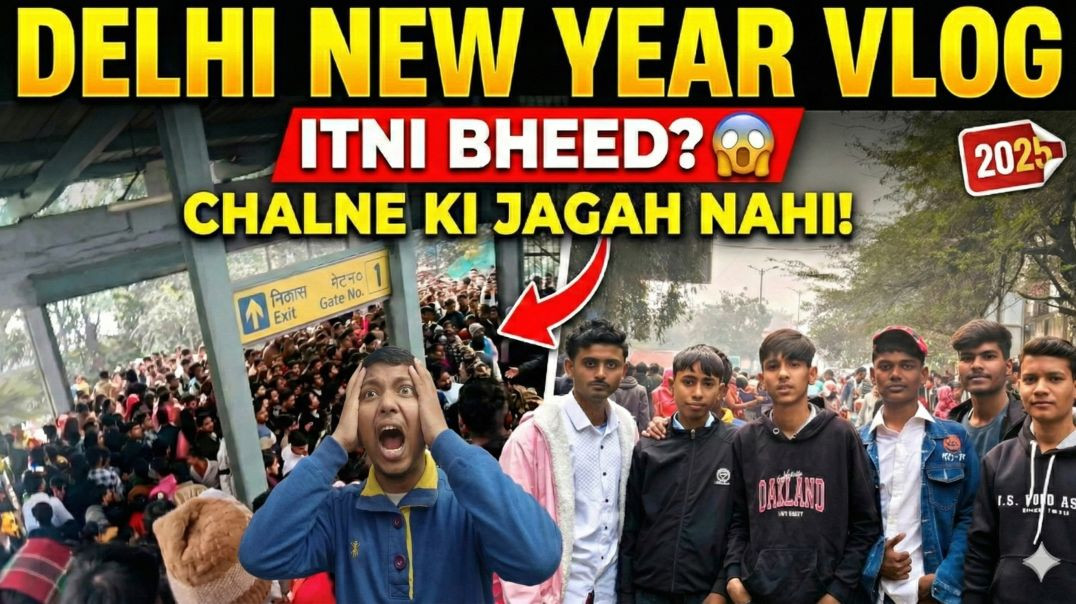 ⁣Delhi Crowd #vlog