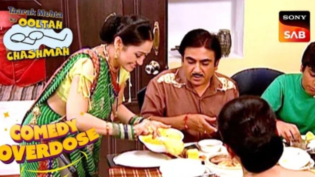 ⁣Guests के लिए Daya ने बनाया Tasty खाना | Taarak Mehta Ka Ooltah Chashmah |  Comedy Overdose