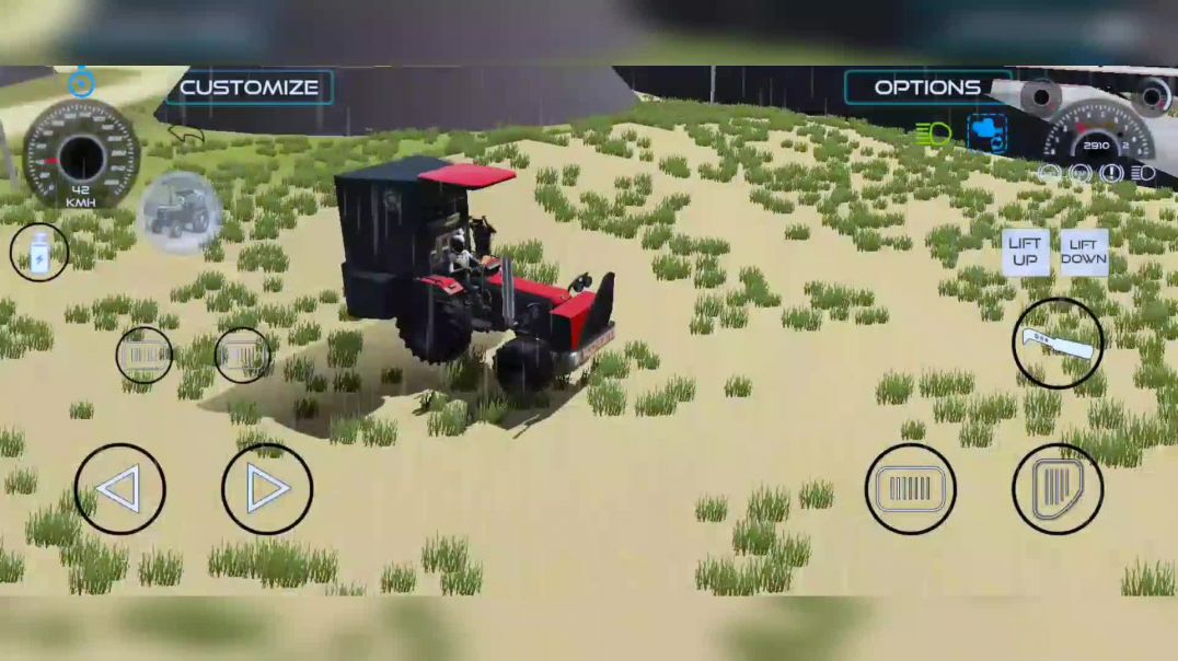 ⁣Russian tank Arjun tractor