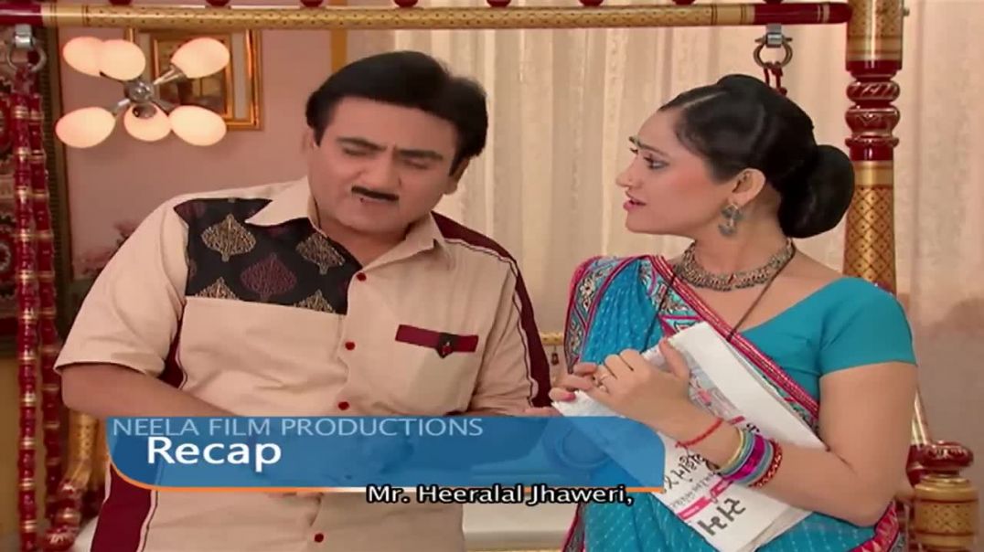 ⁣Ep 2009 - 10 Crore Ki Saree__ _ Taarak Mehta Ka Ooltah Chashmah _ Full Episode _