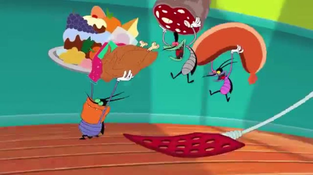 ⁣XXL कॉकरोच Oggy and the Cockroaches हिंदी Hindi Cartoons for Kids