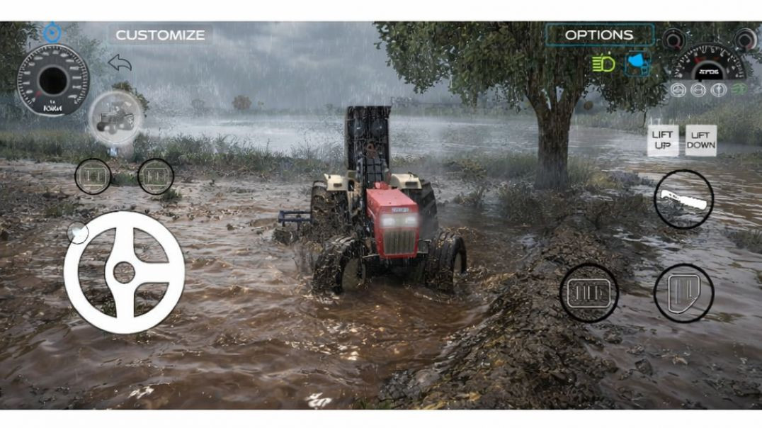 ⁣Modern Tractor Farming Driving Simulator 3D _ Tractor Games - Android Gameplay