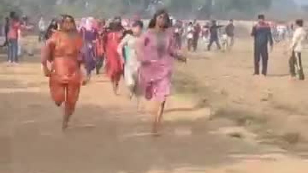 ⁣Haryana Lady Race Competition | 300 मीटर दौड़ #viralbreaking #palwalnews (1)