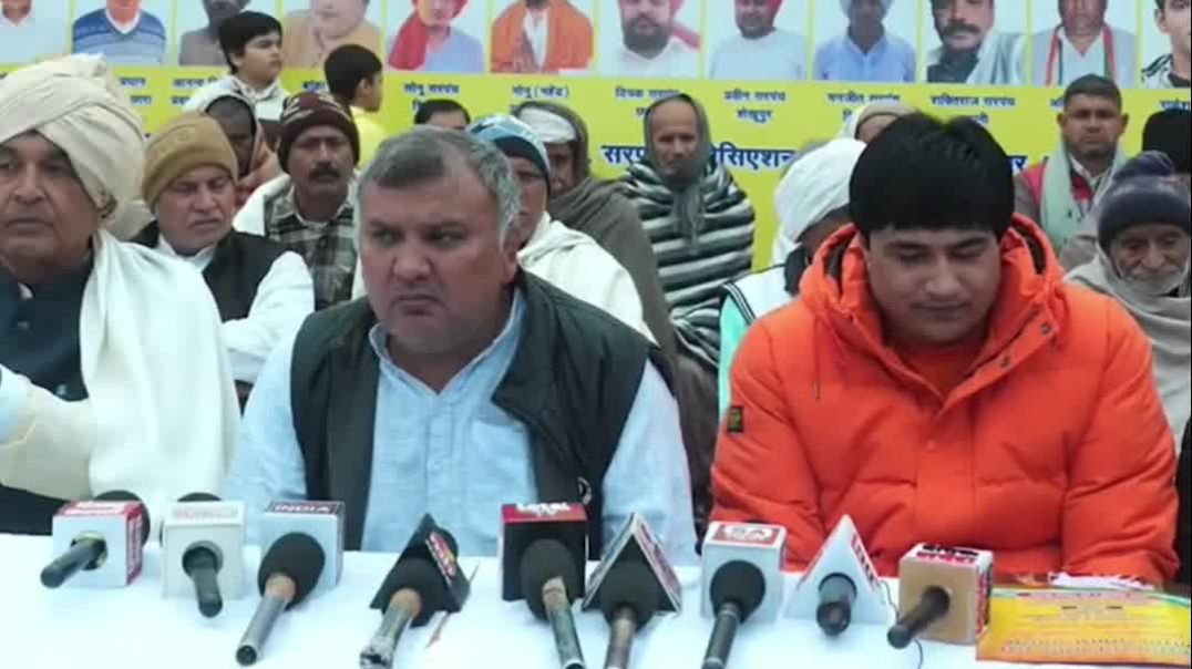 ⁣सम्मान समारोह के बारे में क्या बोले सरपंच जी ने