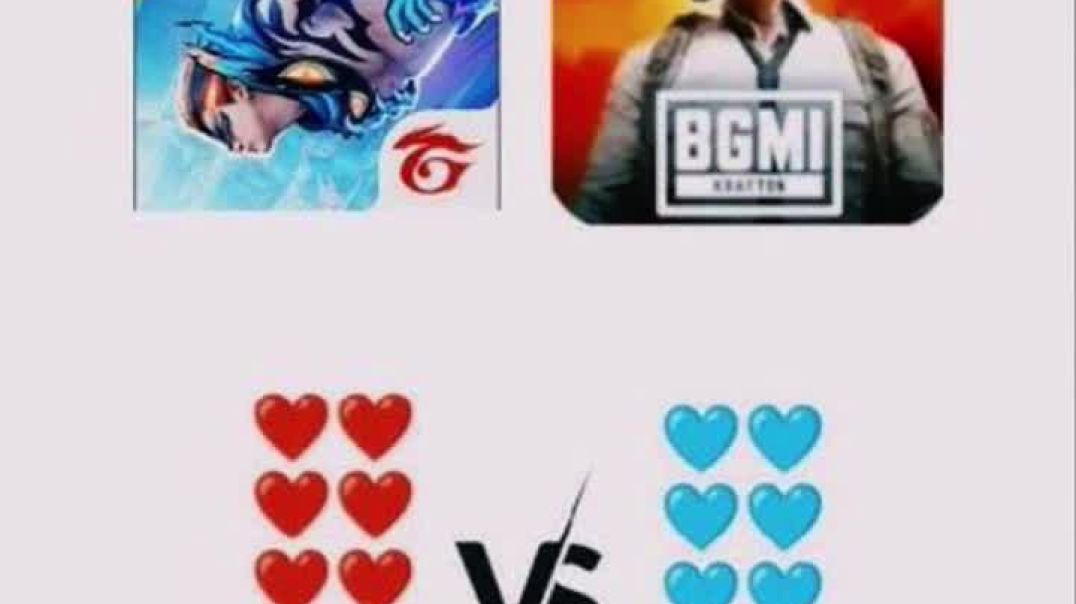 ⁣free fire vs bgmi(1)