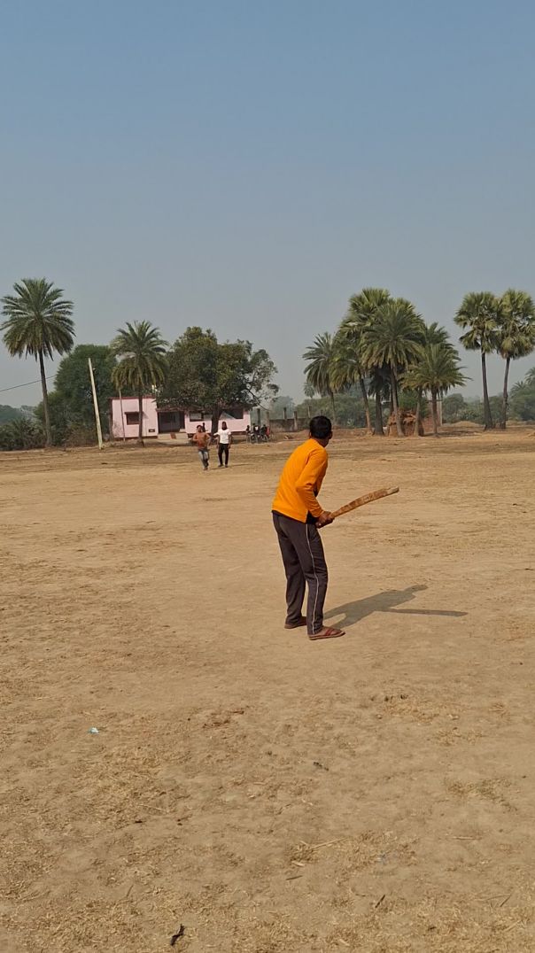 Cricket practice